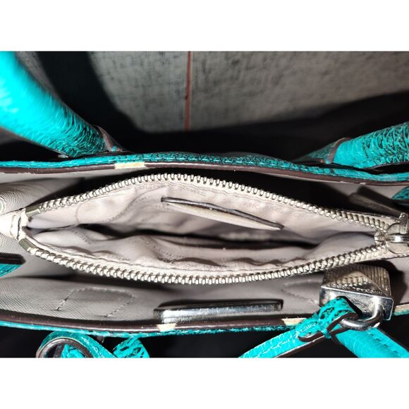 Michael Kors Mercer Embossed Leather Crossbody Bag - Picture 8 of 9